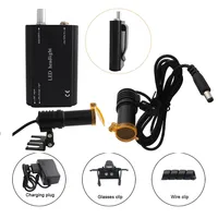Lampe frontale dentaire pour Loupes dentaires, Loupe médicale de laboratoire 3W 5W filaire sans fil 5