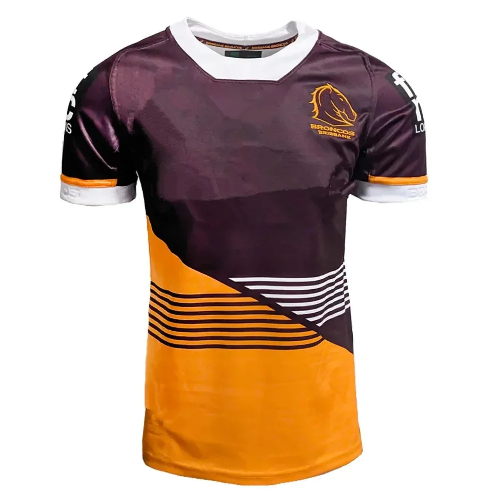 

2024 Brisbane Broncos Home Rugby Jersey 2023/24 Brisbane Broncos Indigenous MENS ANZAC TRAINING JERSEY size S--3XL---5XL