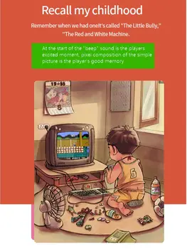 Детские и студенческие ностальгические игрушки 500 в 1 Macaron Одиночная и двойная консоль