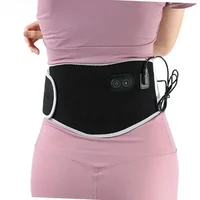 USB Electric Heating Warmer Hot Waist Lumbar Back Pad Belt Protector Brace Band Support Massager Anti Pain Relief Therapy Tool 2