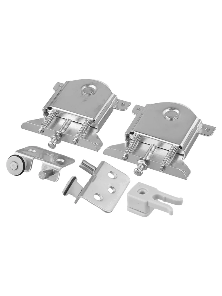 2pcs Pulleys For Sliding Door Pulley With Damping er Wheel Sliding Door Pulley Double Spring Rebound Home Improvement Parts
