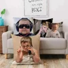 Funny Hasbulla Pillow Covers Cartoon Sofa Decorative Home Double-sided Printing Short Plush Cute Cushion Cover 2