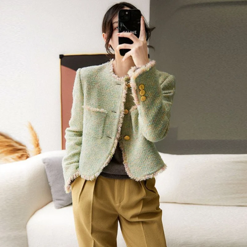 Tweed Jacket Women Short | Tweed Jacket Fashion Women