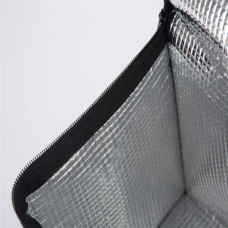 Tragbare Große Essensliefertasche Isolierte Pizza-Takeaway-Tasche Kühltasche Camping-Box Thermotasche Picknick-Getränkehalter – Detail 9