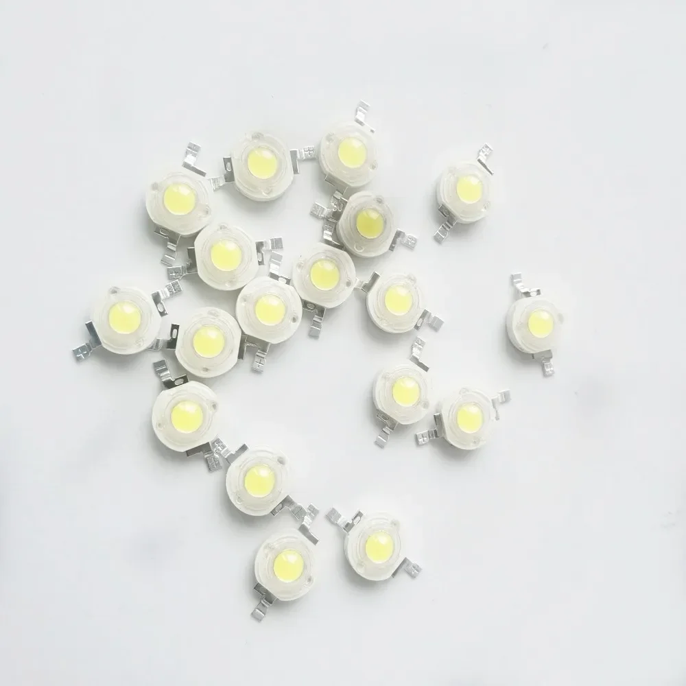 10pcs 1W 3W High Power LED Light-Emitting Diode LEDs Chip SMD Warm White Red Green Blue Yellow For SpotLight Downlight Lamp Bulb
