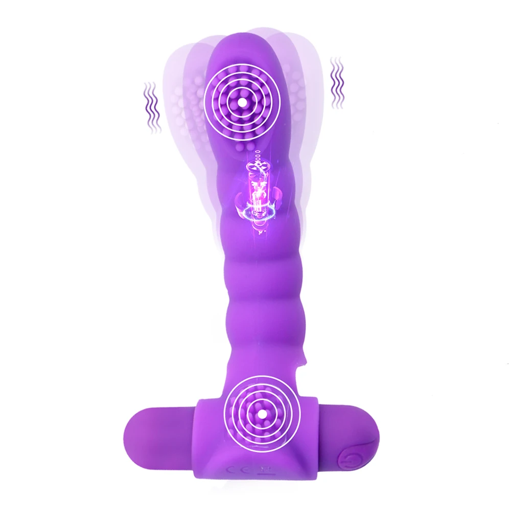 Fingervibrator, 10 Geschwindigkeiten, vibrierend, G-Punkt-Stimulation, Sexspielzeug für Frauen, Lesben, Nippel, Necken, Flirten, Anal, M_voghion.com