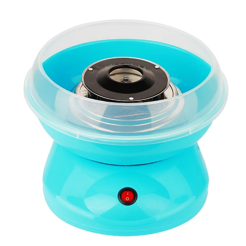 

Electric DIY Sweet Cotton Candy Maker Marshmallow Machine MINI Portable Cotton Sugar Floss Machine Blue EU Plug