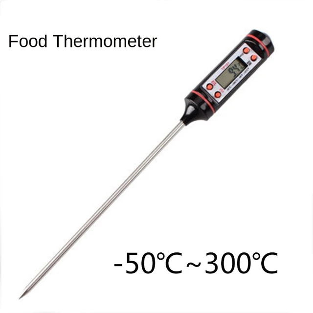 Digital Thermometer with 15cm Long Probe Candle Making Kits Measure Liquid  Soy Paraffin Wax Baked Milk Meat BBQ Wax Melts - AliExpress