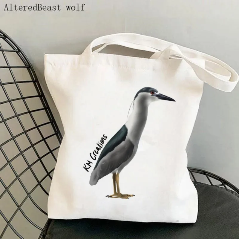 Women Shopper bag Knitted Human A Brain Printed CanvasTote Bag Harajuku Shopping Canvas Shopper Bag girl Tote Shoulder Bag