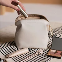 Mini Cosmetic  Cosmetic  Organizer Women's Fashion PU  Lipstick  Travel Organizer Small Coin   Organizer B 1