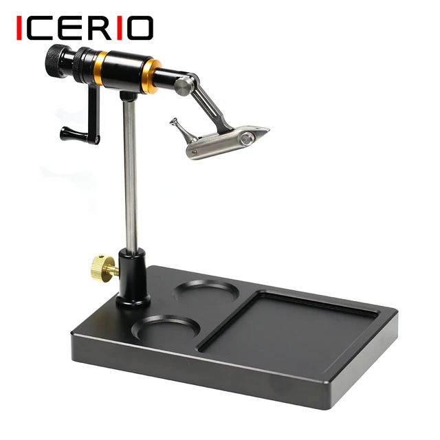 Icerio Fly Tying Vise, Fly Fishing Vise, Fly Tying Tools, Jaw Tying