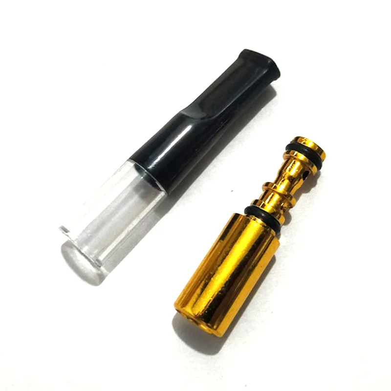 Portable Reusable Cleaning Reduce Tar Smoke Tobacco Filter Cigarette Holder 4PCS cigarette holder