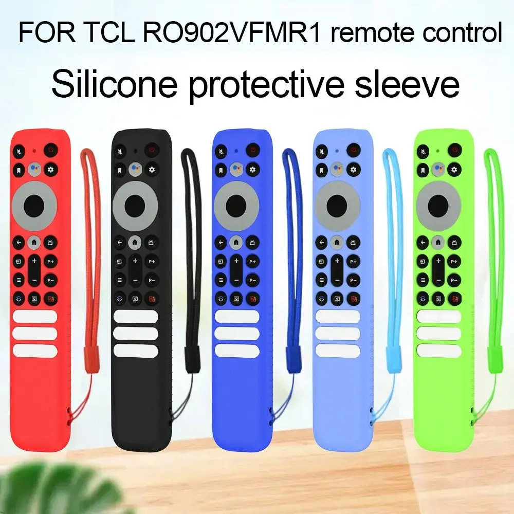 원격 제어 실리콘 보호 케이스, TCL RC902V 원격 TV 스틱 커버 프로텍터