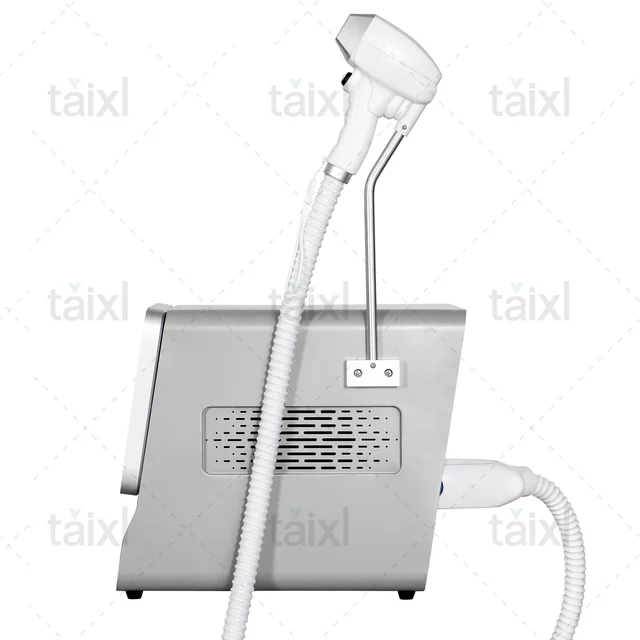 Dispositivo portatile 808 755 alessandrite Macchina per la depilazione del corpo con laser al titanio a diodi professionali permanenti a 3 onde 5