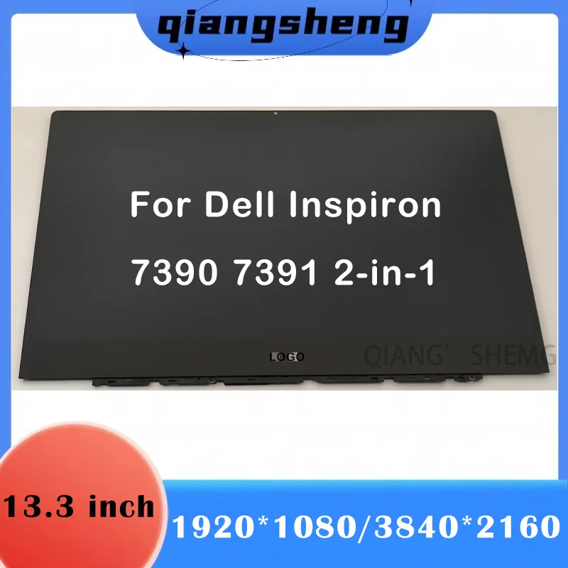 

13.3-inch Laptop LCD Touch Screen Assembly New Replacement Suitable for Dell Inspiron 7390 7391 2-in-1 P113G P113G001