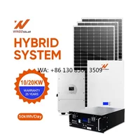 Système solaire hybride complet 5 kW à prix de gros personnalisé pour la maison – Systèmes d'énergie solaire domestique 1