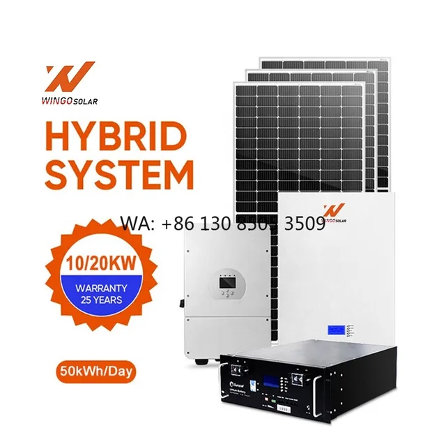 Système solaire hybride complet 5 kW à prix de gros personnalisé pour la maison – Systèmes d'énergie solaire domestique 1