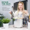 18  Lid - Durable & Lightweight Soup Pot with Even Heat Distribution 4