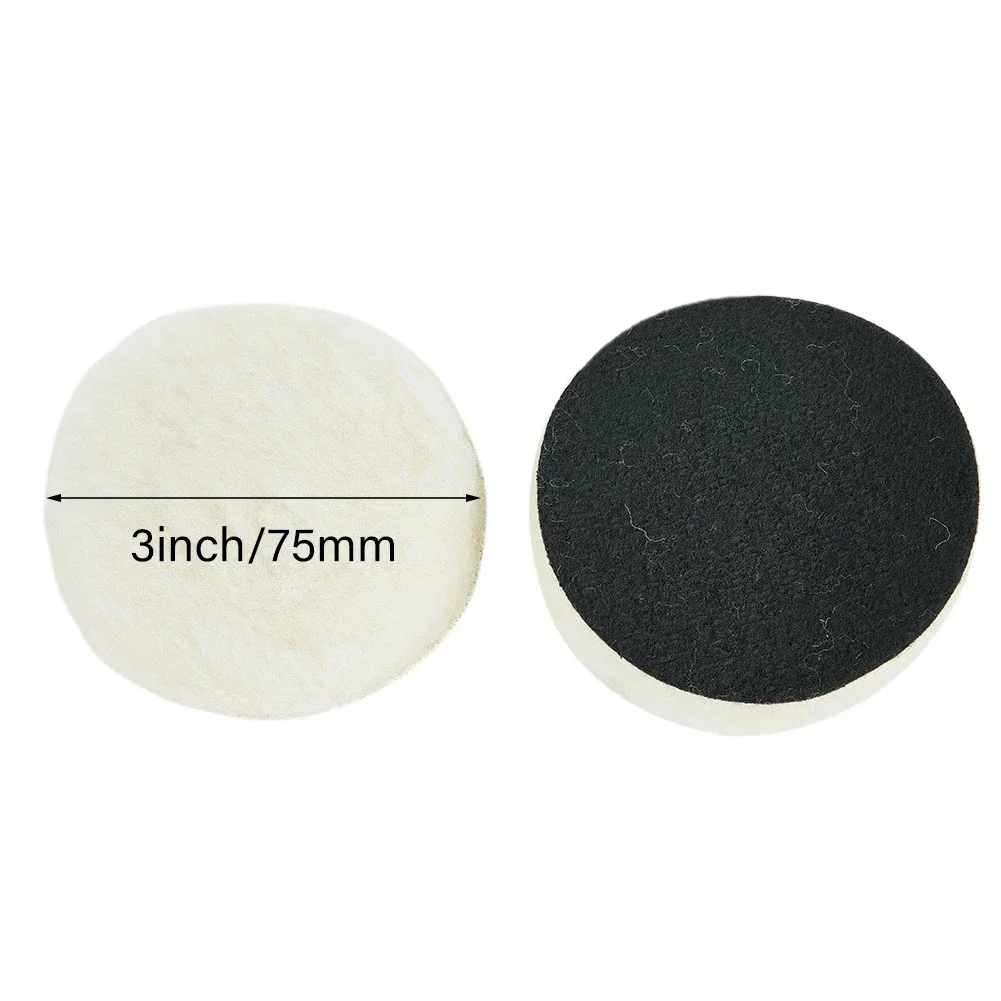 ing Polishing pads Car Polisher Waxing Detailing Cleaning Care Accessory Tool er Set Woolen Pack 10pcs