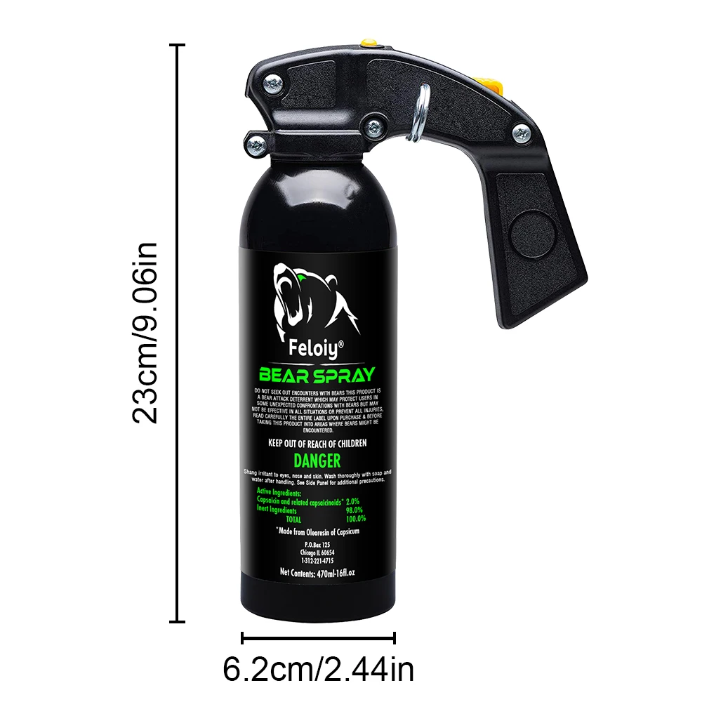 Bear Spray for Camping and Hiking Protection