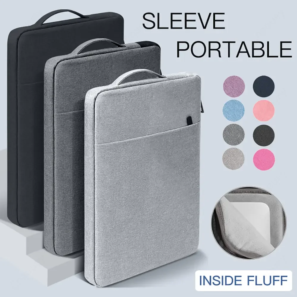 Laptop Sleeve Bolsa Case para hp 133 135 14 156 16 Impermeável Zíper Portátil Notebook Cover para hp 116 125 Bolsa