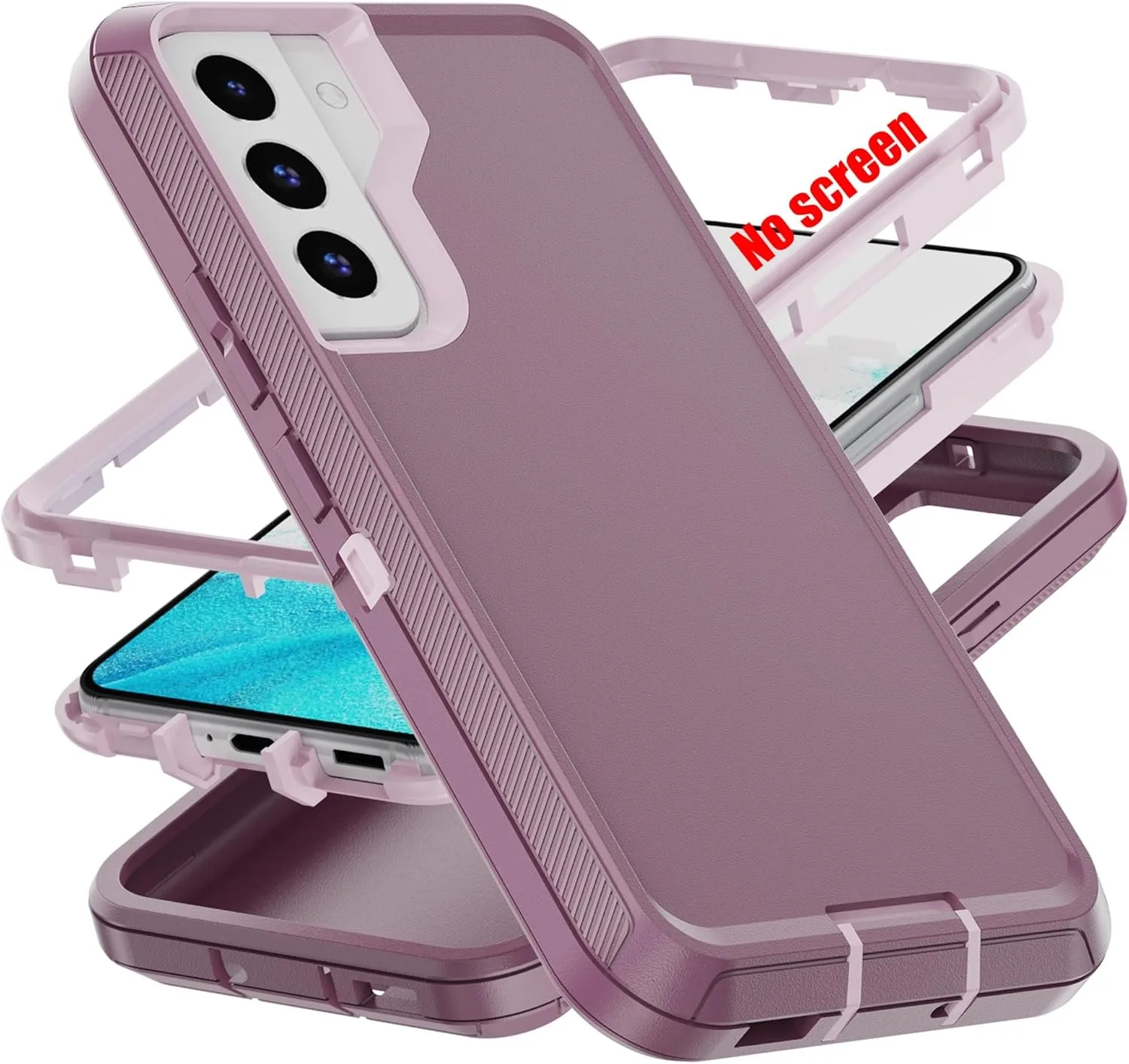 Ultimate 3-in-1 Military Grade Phone Case with Belt-Clip Holster