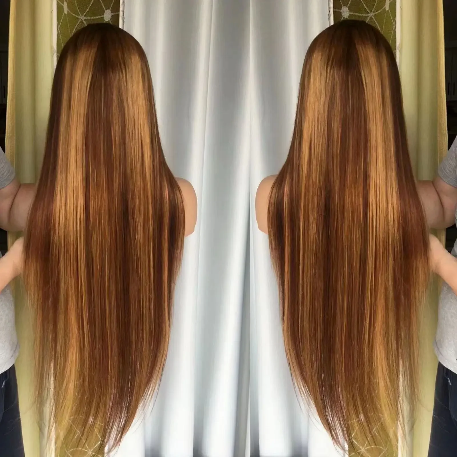 Рисунок 3 - 34 дюйма медовая Блондинка хайлайтер