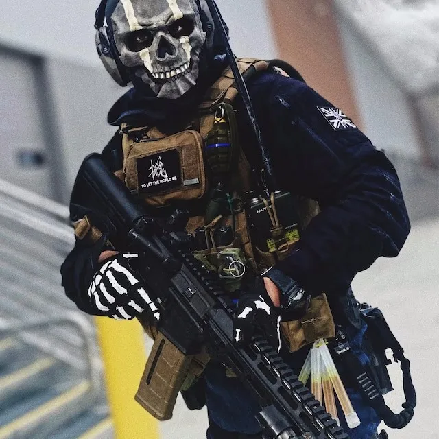 MWII Ghost Mask 2022 COD Cosplay/Airsoft/Tactical