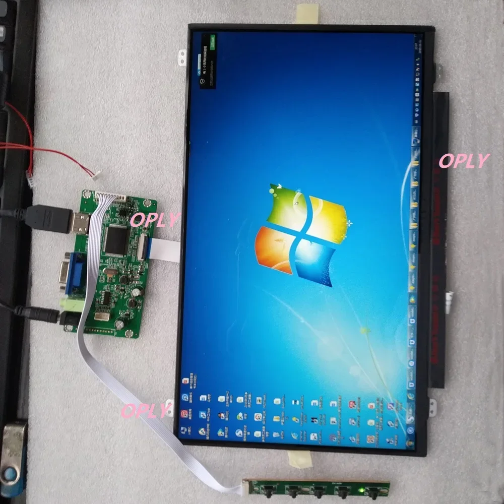 For NT156WHM-N32 NT156WHM-N42 NT156WHM-N45 LCD LED panel 1366x768 30pin EDP HDMI-compatible VGA monitor controller board Kit