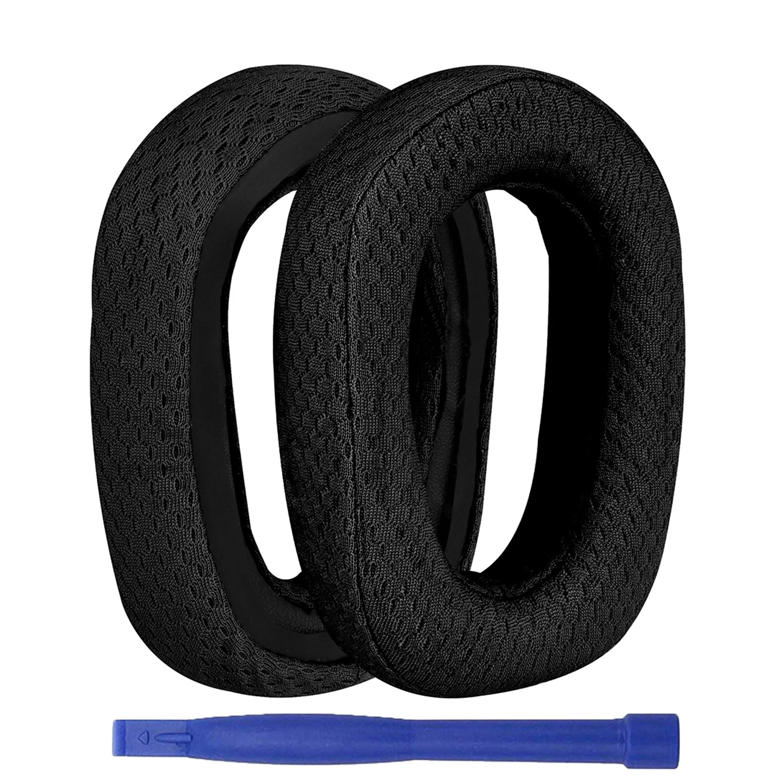 Sostituzione Comfort Mesh Fabric Auricolari Cuscinetti Per Le Orecchie Cuscini Tazze Parti Di Riparazione Per Cuffie Logitech G435 Cuffie