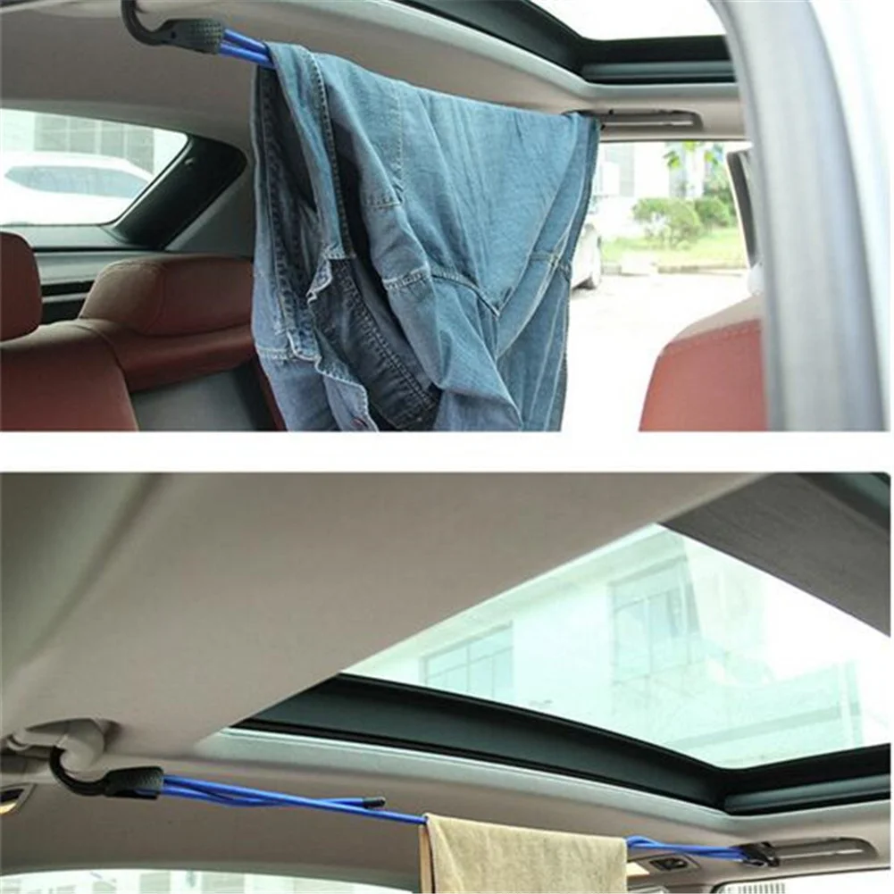 Multifunctional Car Rope Good Elasticity Luggage Fixed Rope Universal Hanging String for Clothes Car Styling Indoor clothesline