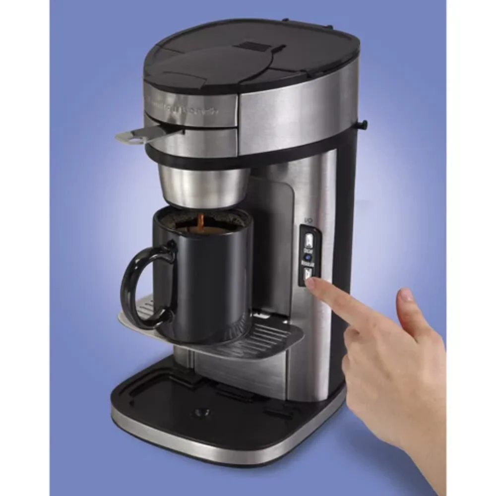 Hamilton Beach The Scoop Single Serve Coffee Maker with Removable Reservoir