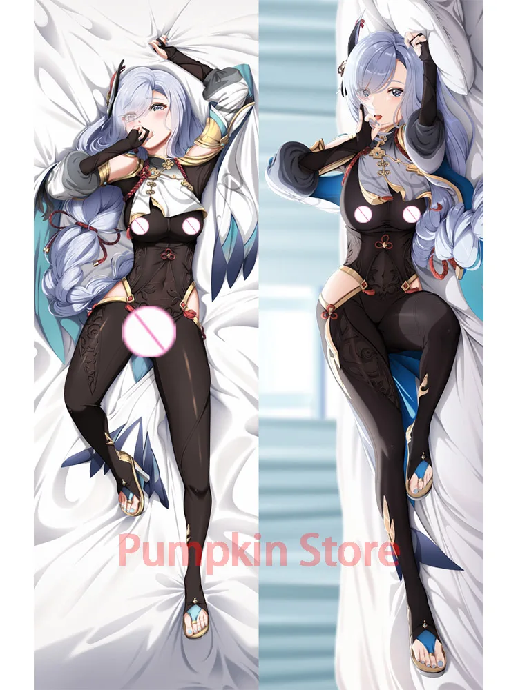 

Dakimakura anime дакимакура Подушка Dakimakura Аниме Shenhe (Genshin Impact) с двусторонним принтом в натуральную величину, наволочка для взрослых