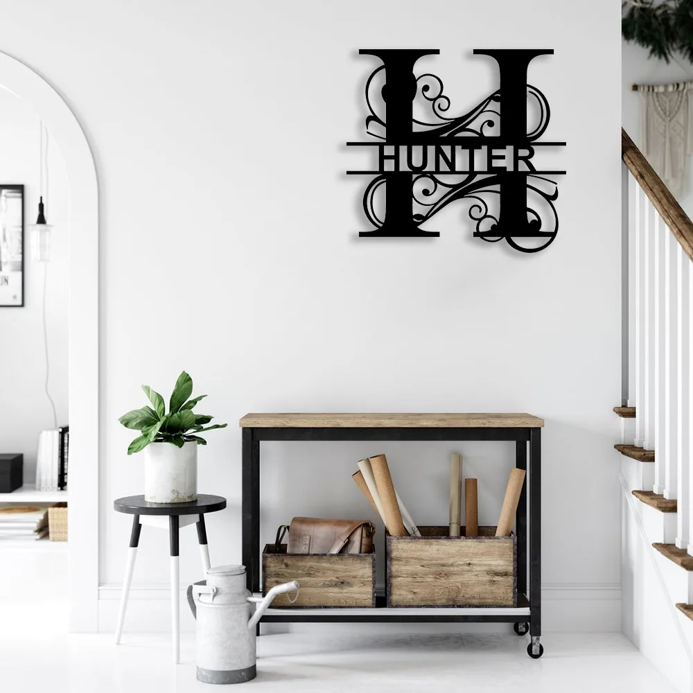 Personalized Monogram Door Decor-H 1 | Personalized Monogram Door Decor-H 32