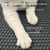 Waterproof Double Layer Large Cat Ltter Mat For Cat toilet pad，Double Layer pet litter Sandbox Mat，Non-slip Sand Cat mat70X120CM 3