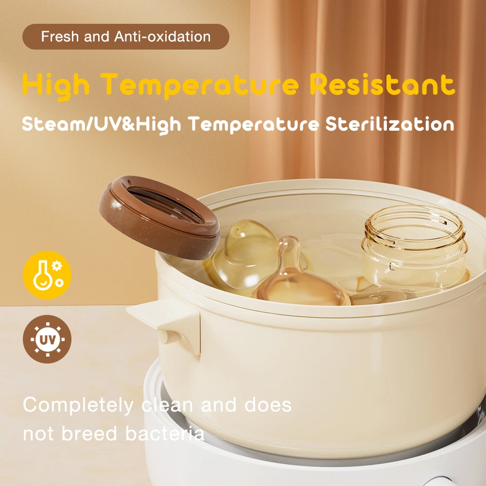 زجاجة أطفال حديثي الولادة ذات عيار واسع زجاجات حلي...