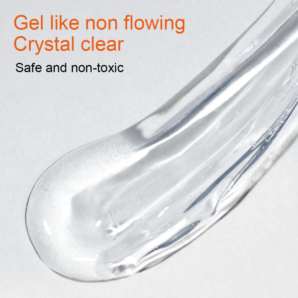 TWOING 15g Strong Nail Glue No-Wipe Gel For Rhinestone and Resin Gem Jewelry Adhesive Gel Acrylic False Nail Tips Glue