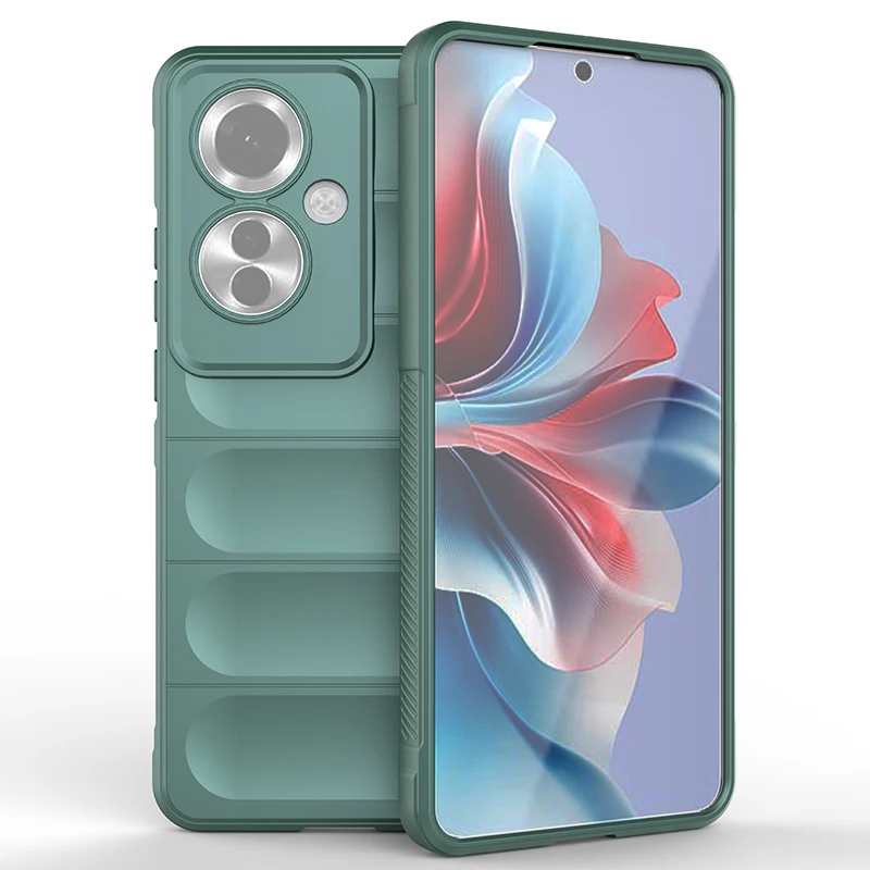 Shockproof Liquid Silicone Phone Case in Elegant Coque Design