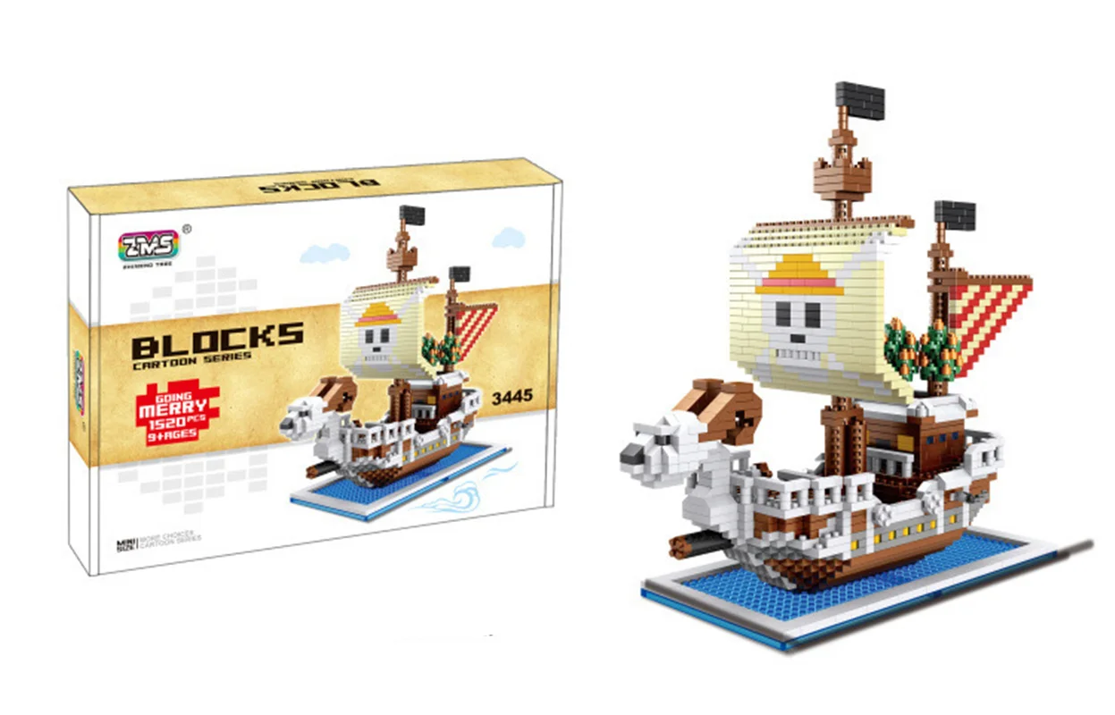 The Going Merry Pirate Ship - One Piece — Brick Vault