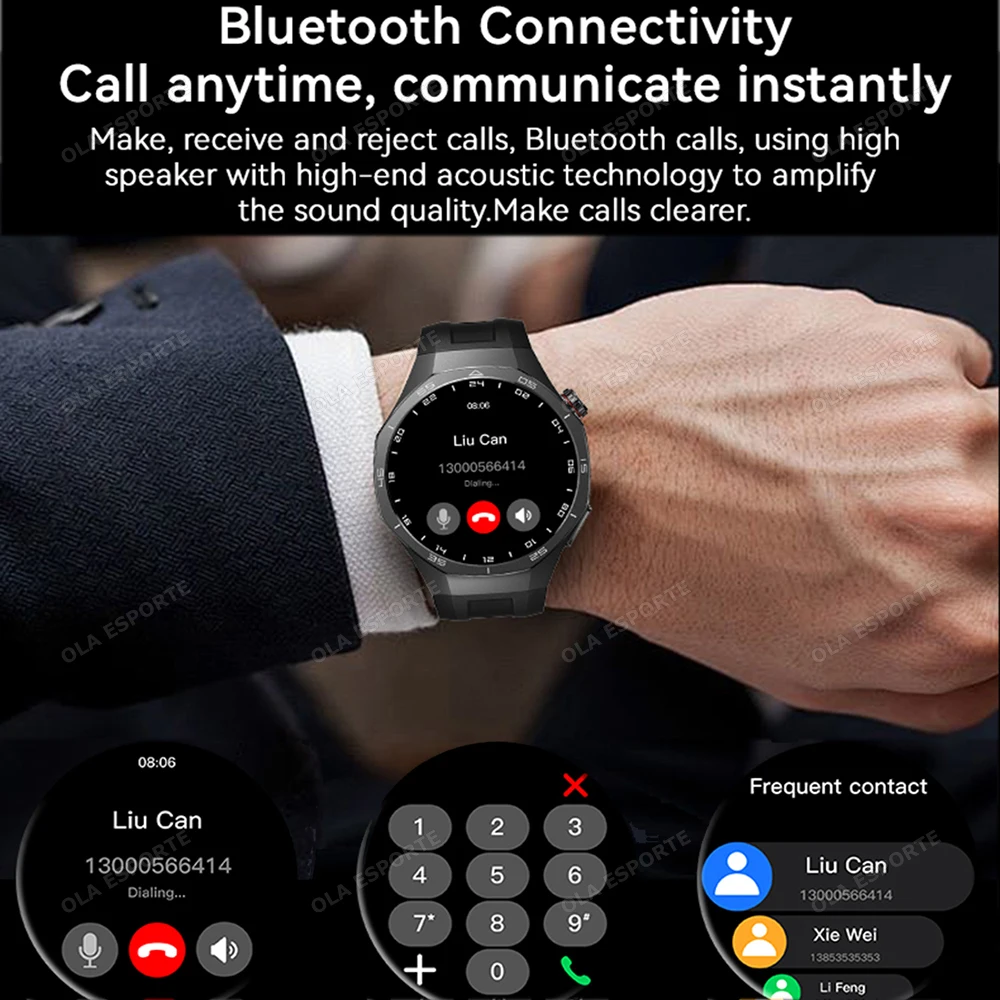 2026 New Men's Smart Watch HD Display Health Tracking Bluetooth Calling Voice Assistant Sports Women Smartwatch For Android IOS 2