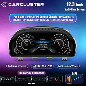 Panel de instrumentos Carcluster para BMW Serie 1-7 F07/F10/F11/F20/F22/F30/F31/F34/F32 años 2009-2020, cabina virtual. 1