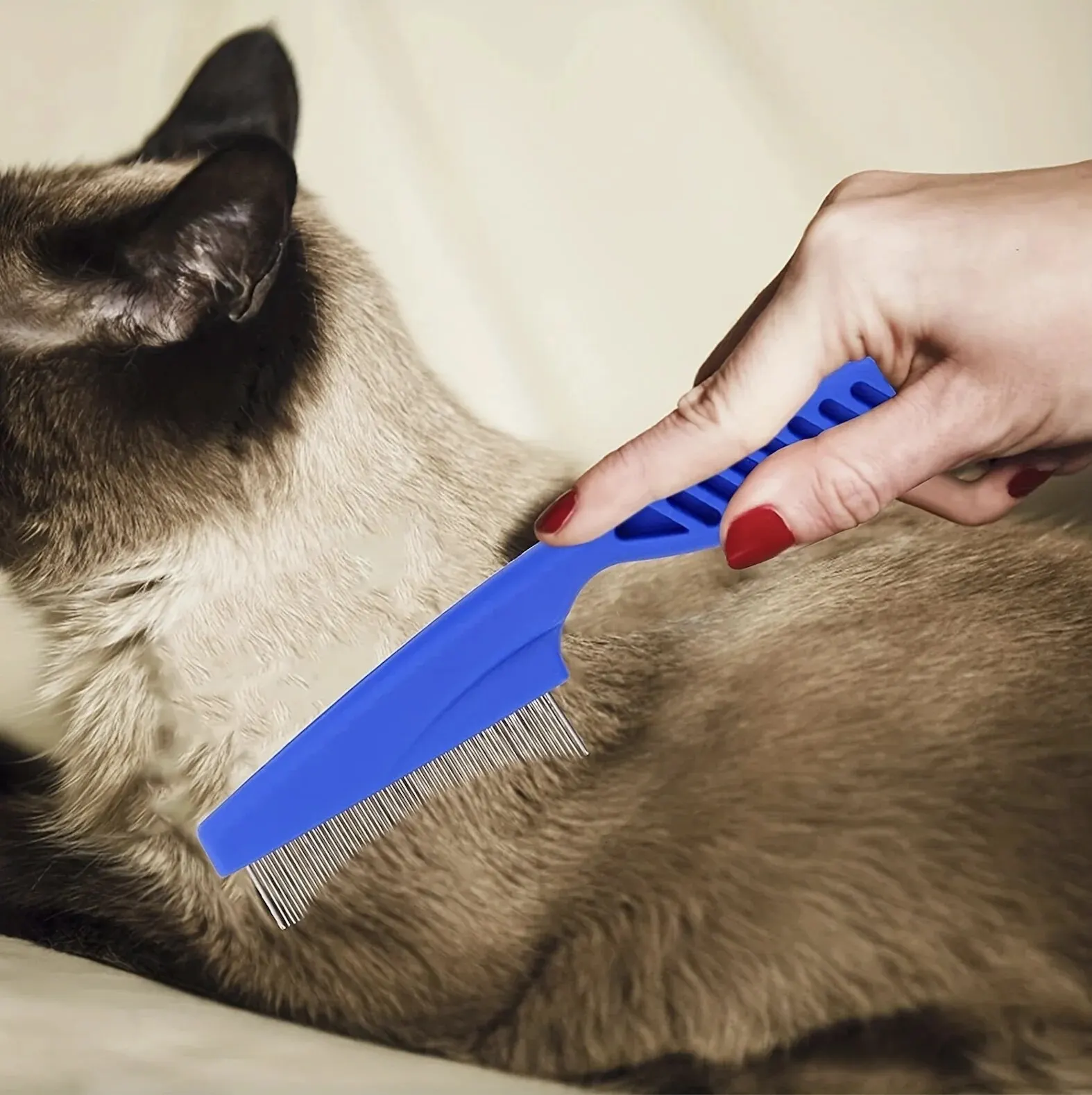 6-Piece Pet Grooming and Deshedding Comb Kit
