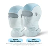 WEST BIKING Summer Cycling Headgear Ice Silk Sunscreen Full Face Mask UPF50+ Anti-UV Photochromic Running Fishing Balaclava Cap 3
