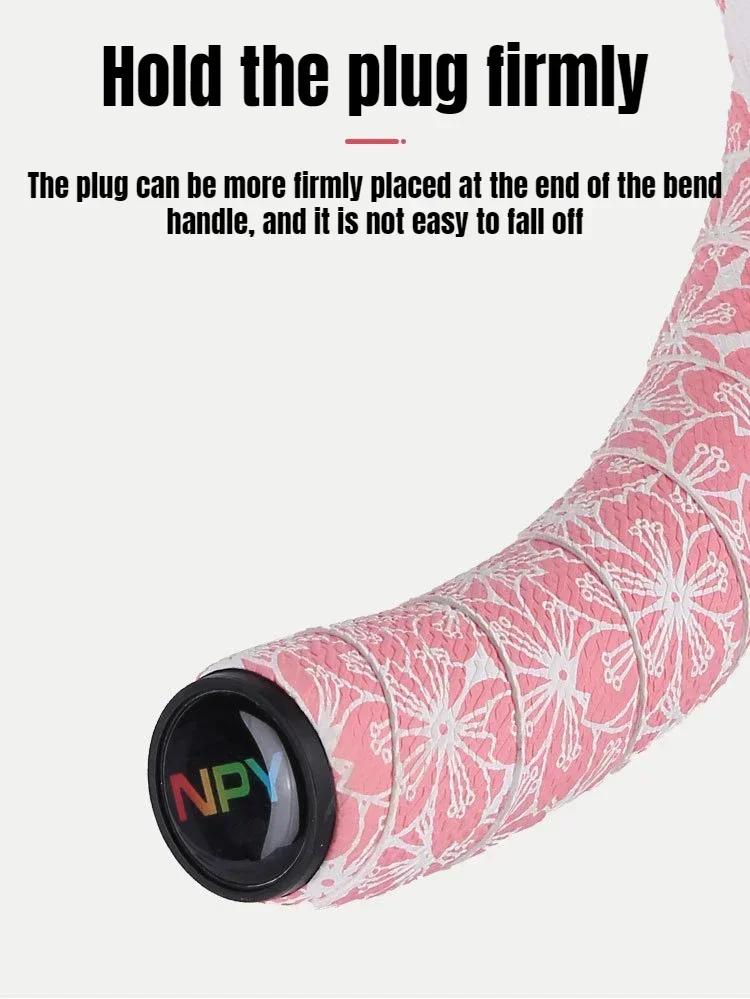 EVA/PU Road Bike Handlebar Tape Sakura Bicycle Anti-Skid Shock Absorber Bar Wrap