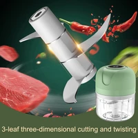 Chopper 100ML Electric Processor for Garlic Gingers Baby Onion Rechargeable Processor 2