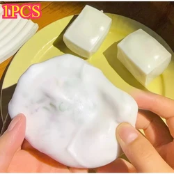 Crispy Tofu Block Stress Relief Fidget Toy with Crunchy Sound (A piece of tofu)