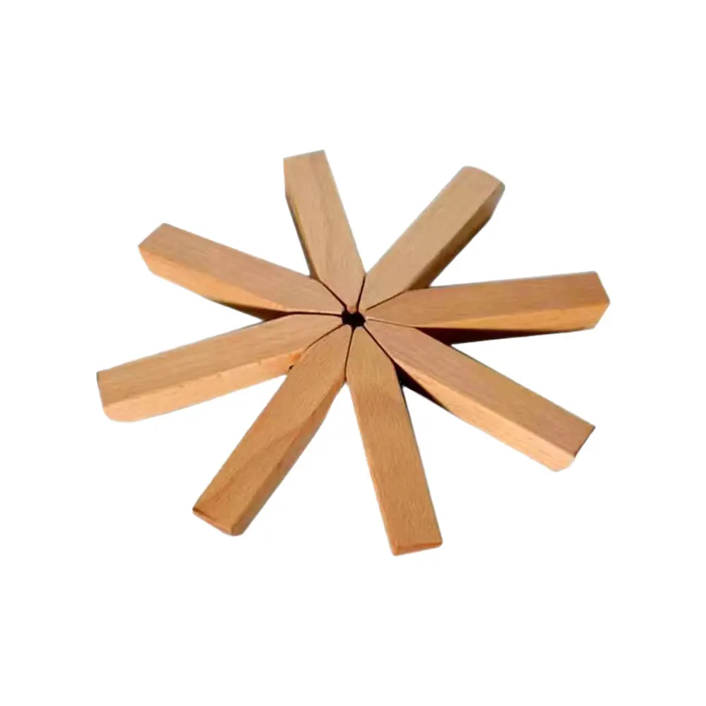 Dessous De Plat En Bois En Forme D'arbre, Dessous De Verre Créatif