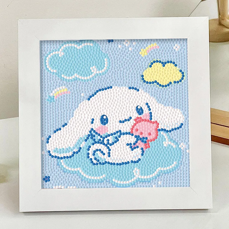 Diamond Painting Diamond Painting Accessories Sanrio Diamond Painting Adhesive Material Pack Cartoon Cute Cinnamoroll Handmade DIY Diamond Embroidery Children's Birthday Gift diamond painting,diamond painting accessories