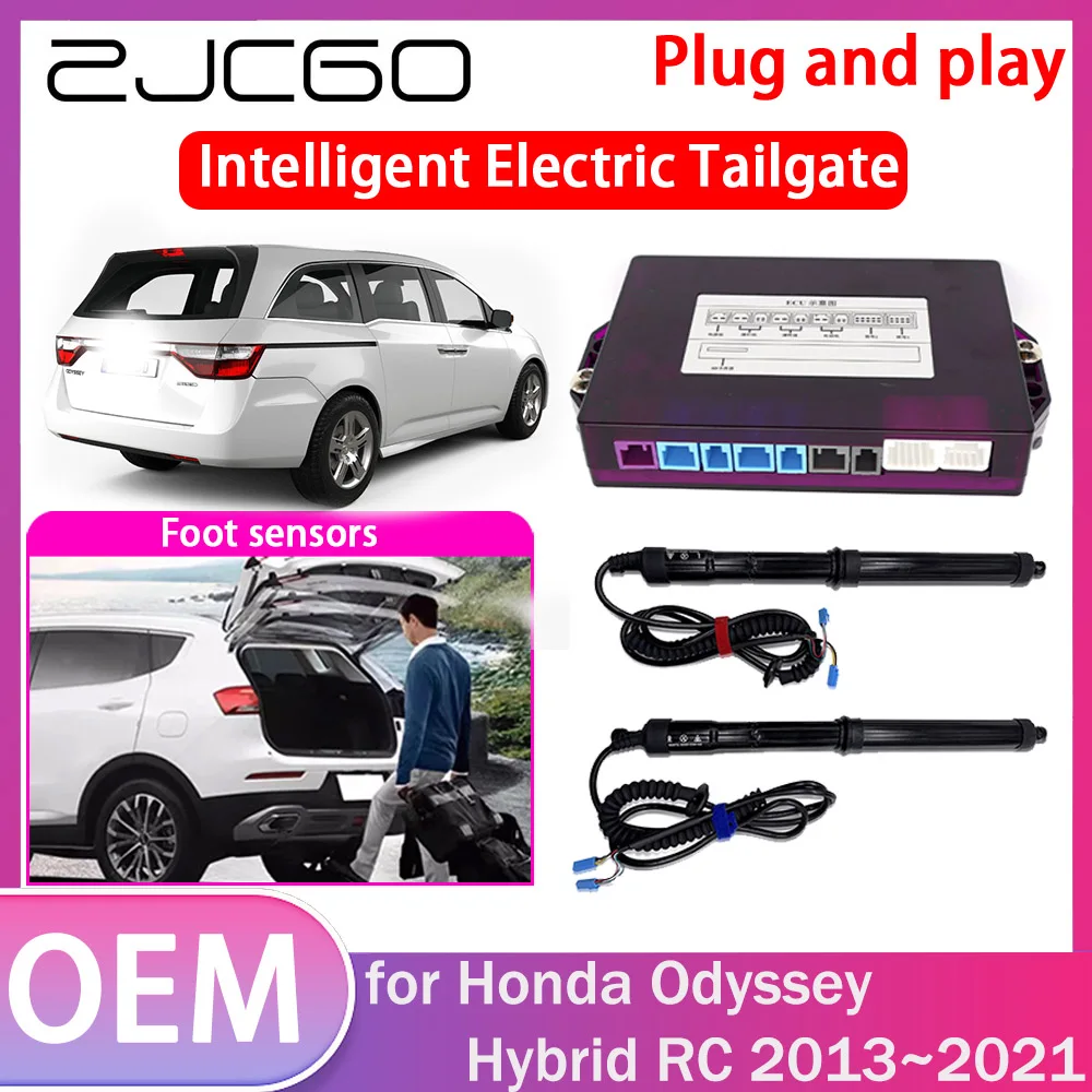 

ZJCGO Electric Tailgate Lift Drive Trunk Opening Tail Gate Lift Soft Close Car Door for Honda Odyssey Hybrid RC 2013~2021