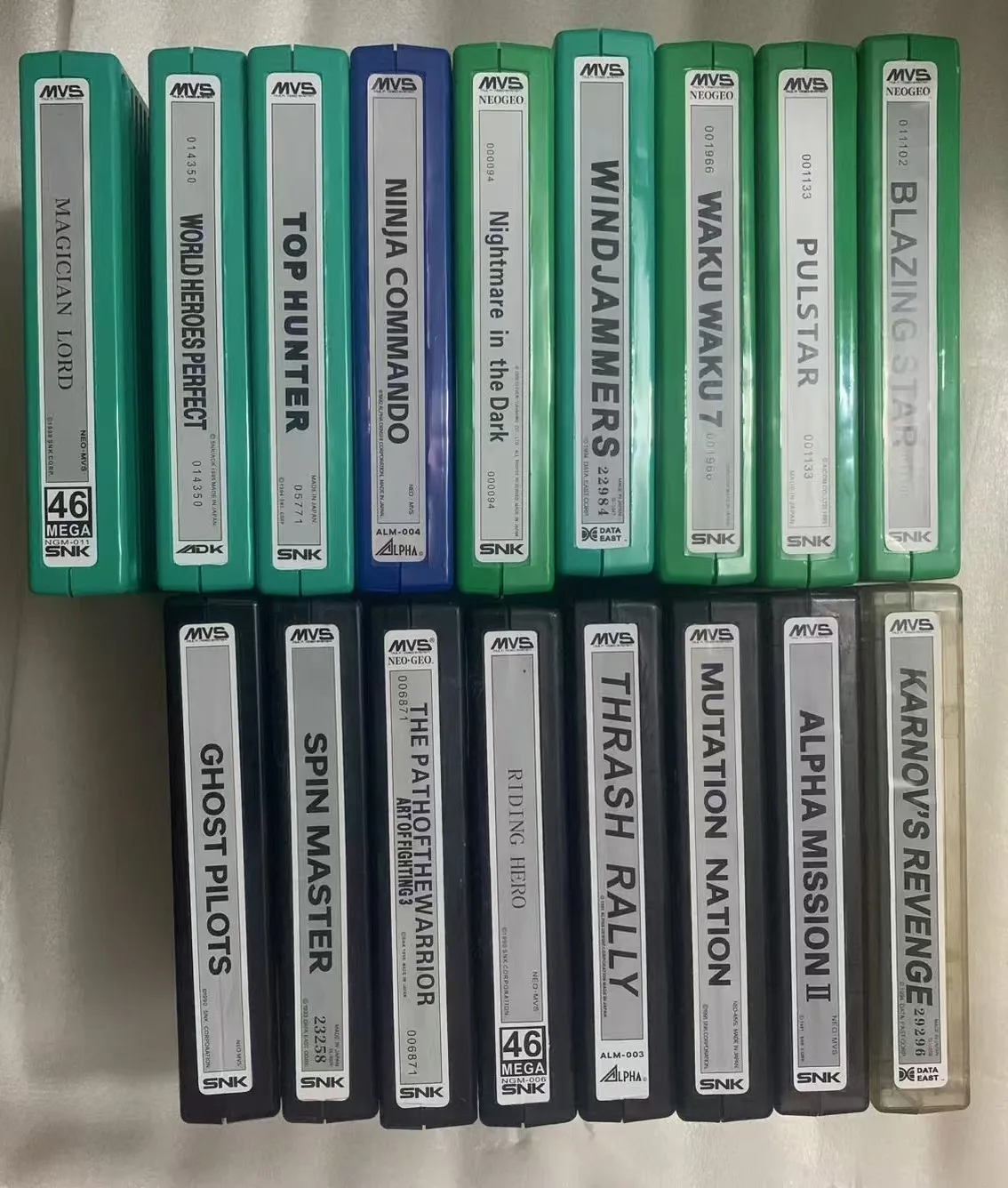 PULSTAR NEO GEO MVS CART 100% ORIGINAL JAPANESE SNK PULSTAR NEO GEO MVS CART 100% ORIGINAL JAPANESE SNK